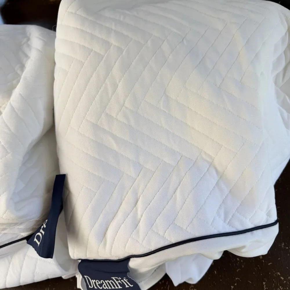 Dreamfit Mattress Protector Split Cal King Dream Cool Enhanced Advanced Cooling